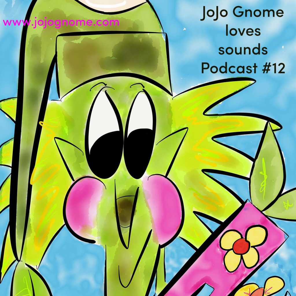 JoJo Gnome with his sound machine